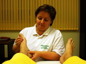 refleksologia w studio